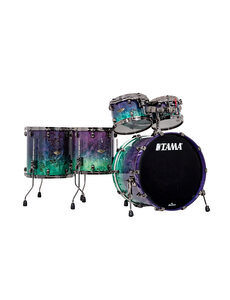 Tama Tama Starclassic Limited Edition 22" Walnut/Birch Drum Kit, Nebula Mappa Burl Fade
