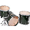 Pearl Pearl Masters Custom Maple 18" Drum Kit, Emerald Mist