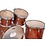 Ludwig Ludwig Classic Maple 22" Drum Kit, African Bubinga