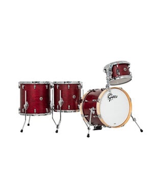 Gretsch Gretsch Brooklyn 18" Drum Kit, Satin Cherry Red