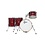 Gretsch Gretsch Brooklyn 18" Drum Kit, Satin Cherry Red