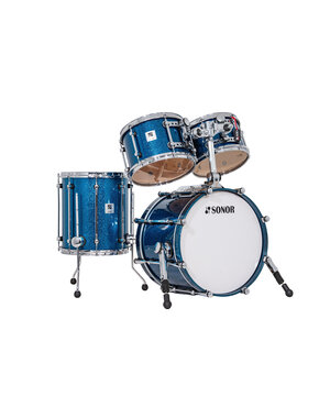 Sonor Sonor Designer Series 20" Maple Light Drum Kit, Blue Sparkle