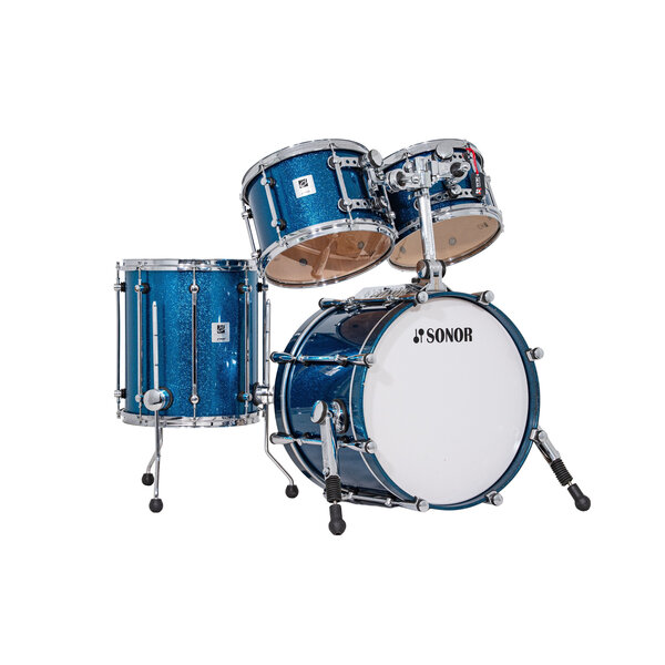 Sonor Sonor Designer Series 20" Maple Light Drum Kit, Blue Sparkle