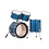 Sonor Sonor Designer Series 20" Maple Light Drum Kit, Blue Sparkle