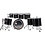 Yamaha Yamaha Recording Custom 9000 22" Drum Kit, Piano Black