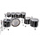 Yamaha Yamaha Recording Custom 9000 22" Drum Kit, Piano Black