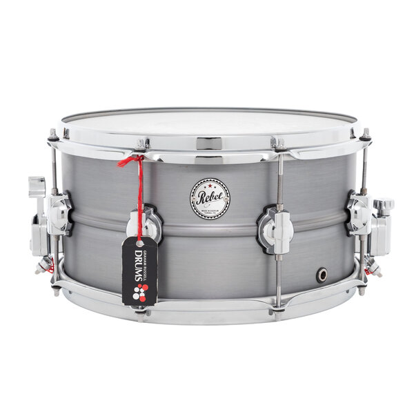DS Rebel Custom 13" x 7" Beaded Steel Snare Drum