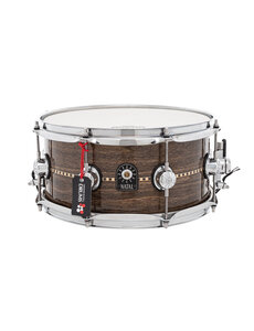 Natal Natal Cafe Racer 13" x 6.5" Snare Drum, Gloss Inlay