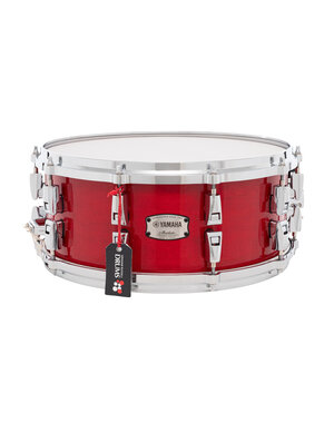 Yamaha Yamaha Absolute Hybrid Maple 14" x  6" Snare Drum, Red Autumn
