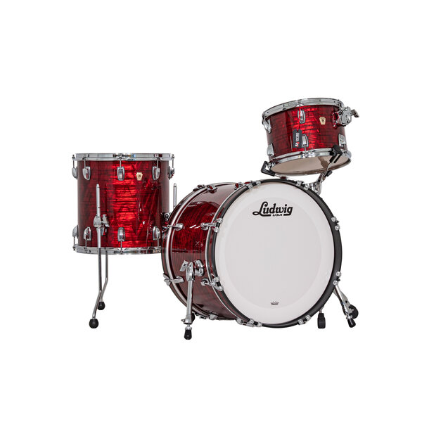 Ludwig GRD Exclusive Ludwig Classic Maple 20" Downbeat Drum Kit, Jumbo Red Pearl