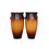 Latin Percussion LP LP646NY-VSB City 10" & 11" Vintage Sunburst Wood Conga Set (No Stand)