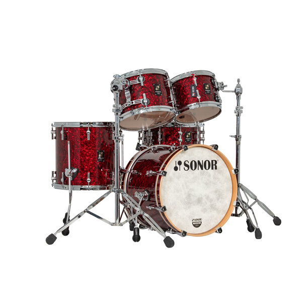 Sonor Sonor Momentum 18" Beech Drum Kit, Red Pearl