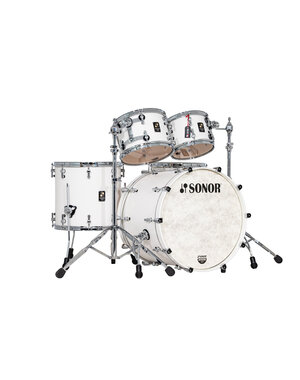 Sonor Sonor Momentum 22" Maple Drum Kit, Satin Pure White