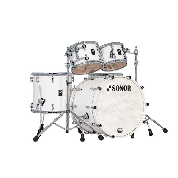 Sonor Sonor Momentum 22" Maple Drum Kit, Satin Pure White