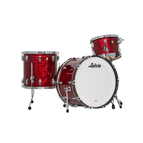 Ludwig Ludwig Classic Maple 22" FAB Drum Kit, Jumbo Red Pearl