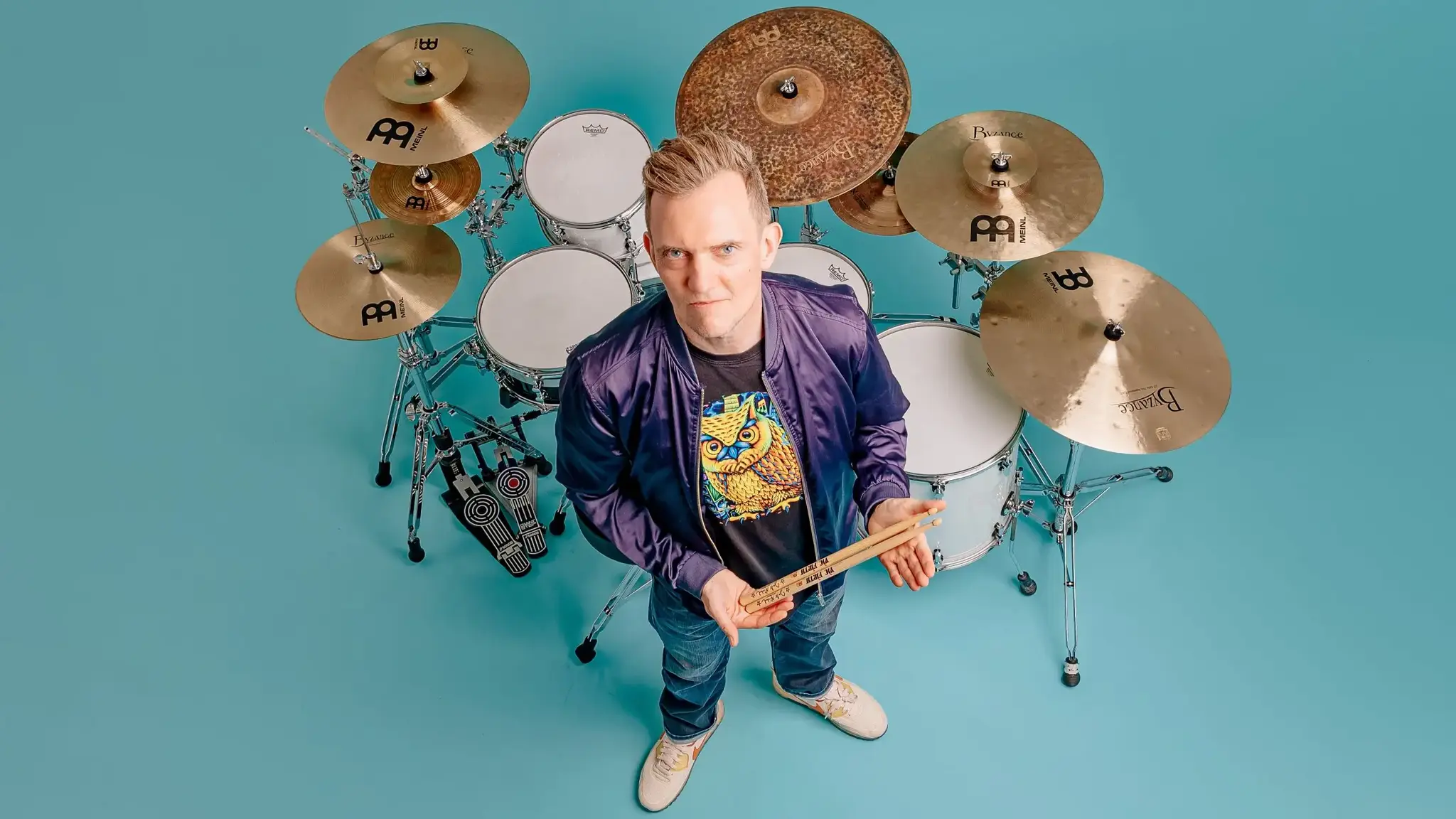 Jost Nickel at Graham Russell Drums: Know Him Before the Clinic