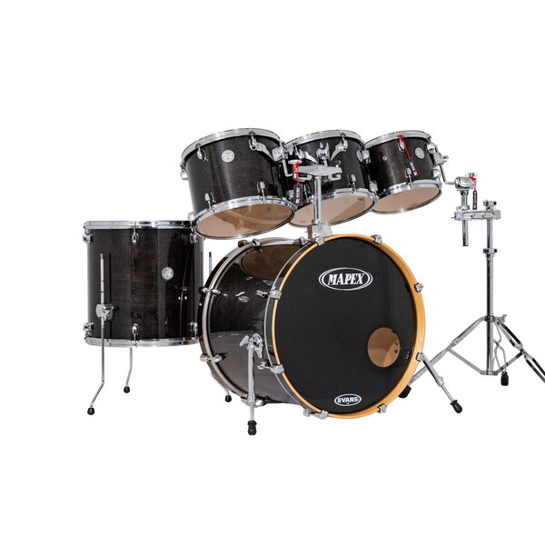 Mapex Mapex Horizon 22" Drum Kit, Transparent Black