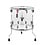 Pearl Pearl Crystal Beat 18" x 16" Floor Tom Drum, Clear