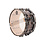 Natal Natal Mappa Burl 14" x 7" Snare Drum, Black Smoked Gloss