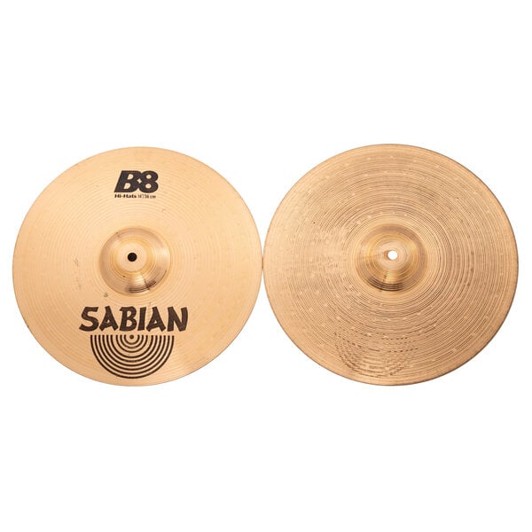 Sabian Sabian B8 14" Hi Hat Cymbals
