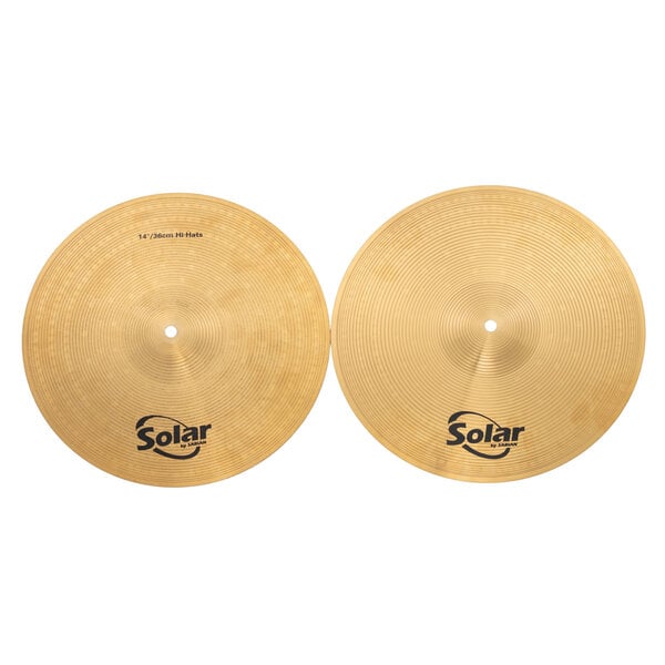 Sabian Sabian Solar 14" Hi Hat Cymbals