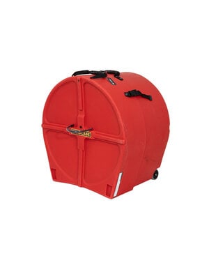 Hardcase Hardcase HN22BD 22" Fully Lined Bass Drum Case, Red