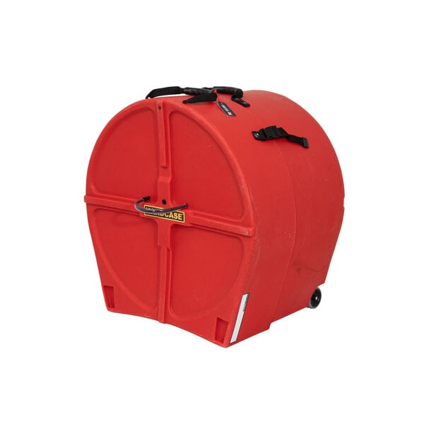 Hardcase Hardcase HN22BD 22" Fully Lined Bass Drum Case, Red