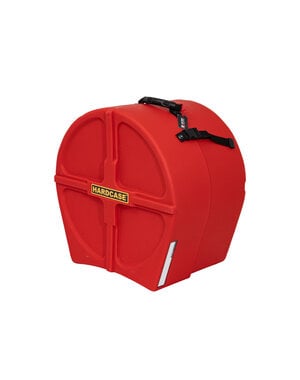 Hardcase Hardcase HN16FT 16" Fully Lined Floor Tom Drum Case, Red