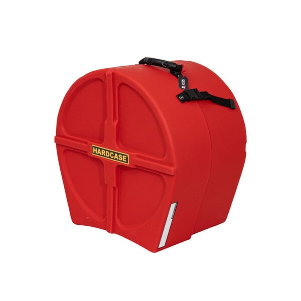 Hardcase Hardcase HN16FT 16" Fully Lined Floor Tom Drum Case, Red