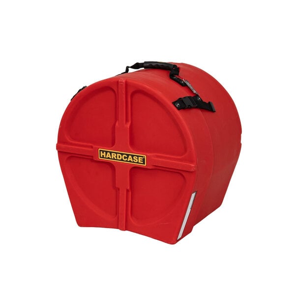 Hardcase Hardcase HN14FT 14" Fully Lined Floor Tom Drum Case, Red