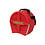 Hardcase Hardcase HN10T 10" Fully Lined Tom Drum Case, Red