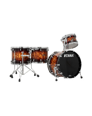Tama Tama Starclassic 20" Walnut Birch Drum Kit, Molten Brown Burst