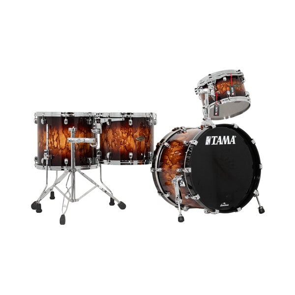 Tama Tama Starclassic 20" Walnut Birch Drum Kit, Molten Brown Burst