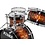 Tama Tama Starclassic 20" Walnut Birch Drum Kit, Molten Brown Burst