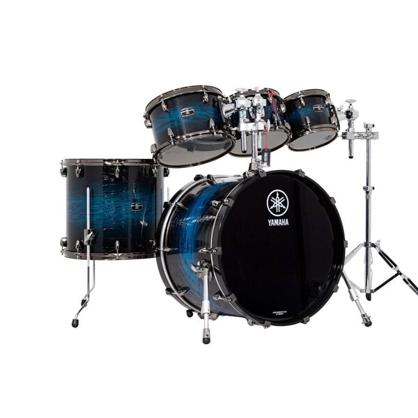 Yamaha Yamaha Live Custom Hybrid Oak 22" Drum Kit, Uzu Ice Sunburst
