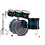 Yamaha Yamaha Live Custom Hybrid Oak 22" Drum Kit, Uzu Ice Sunburst