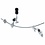 Pearl Pearl Curved Boom Arm W/TL2030 & Clamp