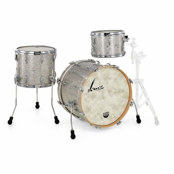 Sonor Sonor Vintage Series 20" Drum Kit, Vintage Silver Glitter