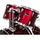 Ludwig Ludwig Accent Combo 22" Drum Kit, Wine Red
