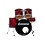 Ludwig Ludwig Accent Combo 22" Drum Kit, Wine Red