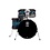 Yamaha Yamaha Live Custom Hybrid Oak 22" Drum Kit, Uzu Ice Sunburst