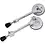 DW Drums DW Bass Drum spurs (Pair) - Chrome