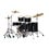 Yamaha Yamaha Rydeen 22" Drum Kit, Black Glitter w/HW680W Hardware Pack & Paiste 101 Cymbals