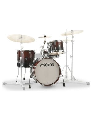 Sonor Sonor AQ2 18" Bop Shell Maple Drum Kit, Brown Fade