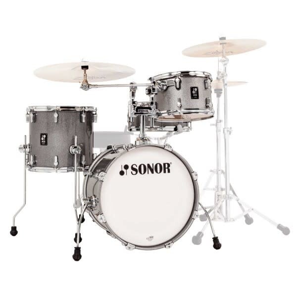 Sonor Sonor AQ2 18" Bop Shell Maple Drum Kit, Titanium Quartz