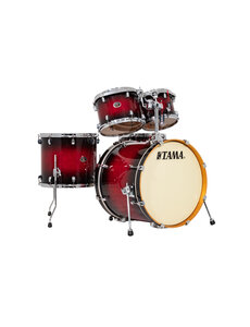 Tama Tama Silverstar 22" Birch Drum Kit, Transparent Red Burst Lacquer