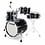 Sonor Sonor AQ2 16” Safari Drum Kit, Transparent Stain Black