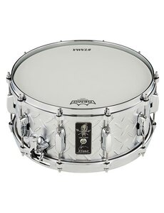 Tama Lars Ulrich 14" x6.5" Signature Steel Snare Drum