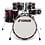Sonor Sonor AQ2 20" Studio Maple Drum Kit, Brown Fade