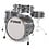Sonor Sonor AQ2 20" Studio Shell Maple Drum Kit, Titanium Quartz